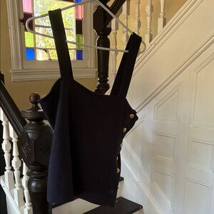 J. Crew Navy Sleeveless Top